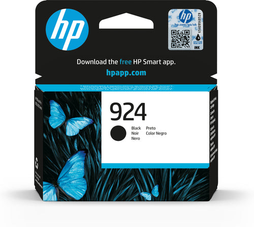 HP 924 Black Original Ink Cartridge HP 924 Black Original Ink Cartridge